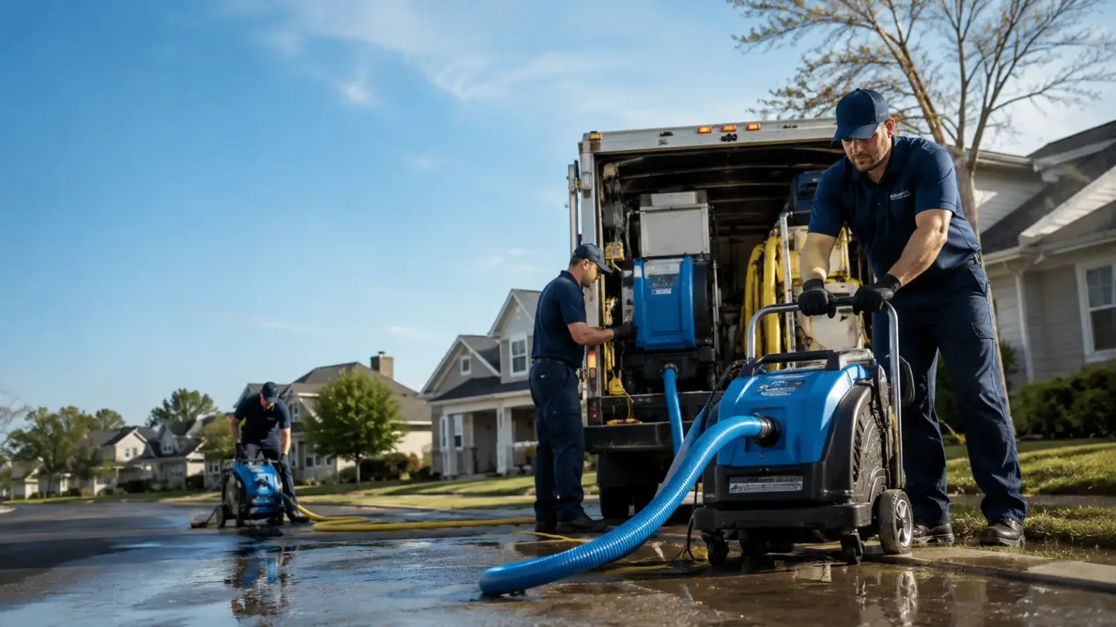 Flood Damage Cleanup in Ghent, WV